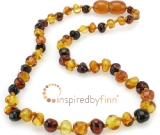 SAVE $20.95 w/ Code: FREE- Amber Necklace Set - Adult & Kids Polished 3 Different