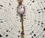 soft hearted wisdom owl necklace pendant